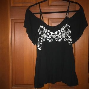 Flowy Boho off the shoulder Blouse